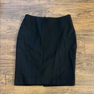 Talbots Elegant Black Pencil Skirt